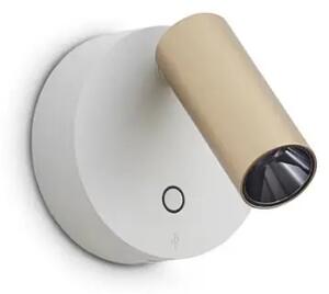 ELF AP ZIDNA LED SVJETILJKA 3W 3000K IP20 BIJELA/ZLATNA ID347493