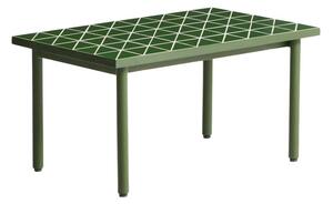 Vrtna mizica s keramično ploščo 51x81 cm Maurina – Kave Home