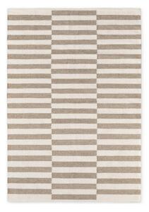 Bela/siva obojestranska/ročno tkana volnena preproga 120x180 cm Vika – Hanse Home