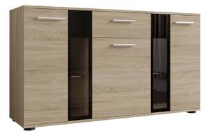 Komoda Tucson 114, Sonoma hrast, 80x141x41cm