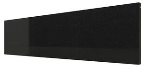 Okenska polica King Black (88 x 20 x 2 cm, Črna, Naravni kamen, Gabro)
