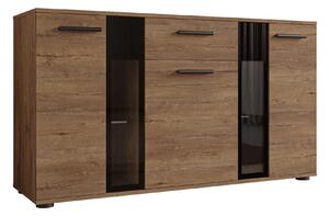 Komoda Tucson 114, Hrast lefkas, 80x141x41cm