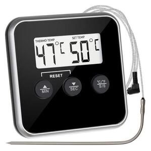LCD kuhinjski termometer s sondo do 250°C