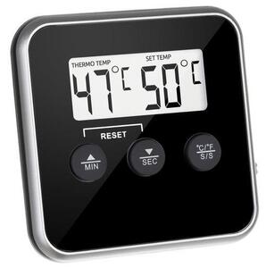 LCD kuhinjski termometer s sondo do 250°C