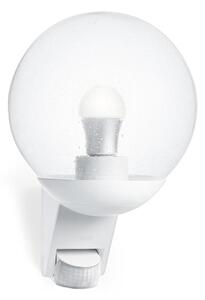 STEINEL 005917 - Zunanja stenska svetilka s senzorjem L585S 1xE27/60W bela IP44