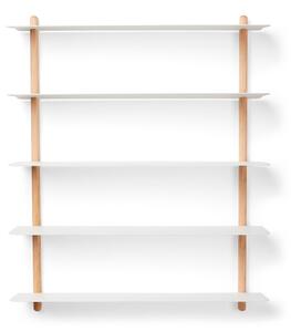 GEJST - Nivo Shelf E Modra Hrast/Bela GEJST