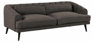 Kavč chesterfield Riverton 774, Ni na voljo, Siva, 224x79x96cm, Noge: Les