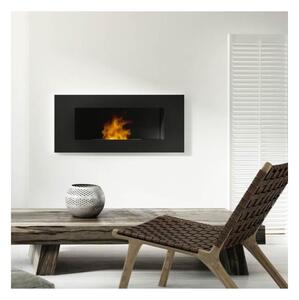 Kratki DELTA3/TUV - Vgradni BIO kamin DELTA3 40x120 cm 3x1,1kW črna