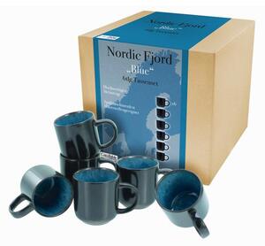Creatable Set Skodelic Nordic Fjord Blue, 6-Delni