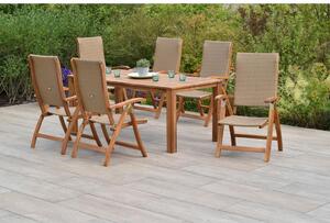 Gardenson Vrtni Set Capri, 7-Delno, Masivno