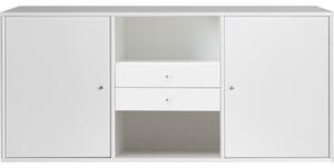 Bela nizka komoda 133x61 cm Mistral - Hammel Furniture