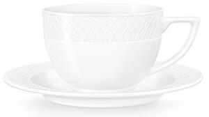 Skodelica in Podstavek, Julia, Porcelan, 240ml