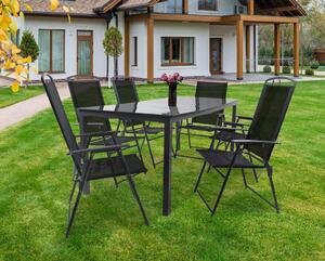 Gardenson Vrtna Garnitura Gardenson, Črna, 7-Delno