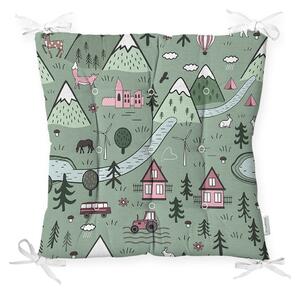 Sedežna blazina iz mešanice bombaža Minimalist Cushion Covers Village, 40 x 40 cm