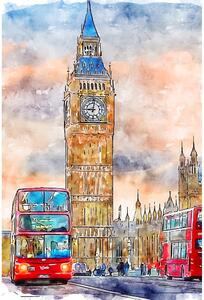 Slika 60x90 cm London – Fedkolor