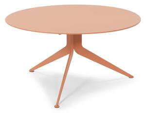 Rožnato-oranžna kovinska okrogla mizica ø 78 cm Daley – Spinder Design