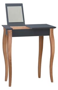 Grafitno siva toaletna mizica z ogledalom Ragaba Dressing Table, dolžina 65 cm