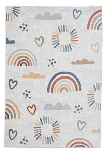 Kremno bela otroška preproga 120x170 cm Vida Kids Rainbow – Think Rugs