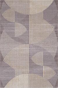 Siva volnena preproga 100x180 cm Shades – Agnella