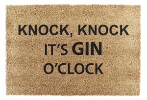 Predpražnik iz kokosovih vlaken 40x60 cm Gin O'Clock – Artsy Doormats