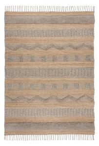 Svetlo siva/naravna preproga 160x230 cm Medina – Flair Rugs