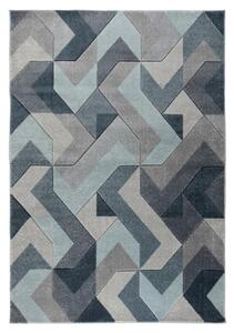 Modro-siva preproga Flair Rugs Aurora, 160 x 230 cm