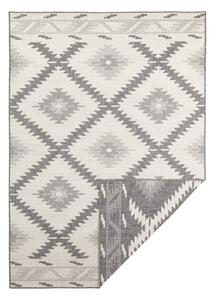 Sivo-krem zunanja preproga NORTHRUGS Malibu, 170 x 120 cm