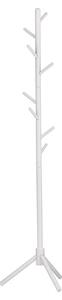 ATMOWOOD Leseni stoječi obešalnik 175 cm - bel