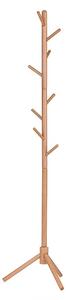 ATMOWOOD Leseni stoječi obešalnik 175 cm - naraven