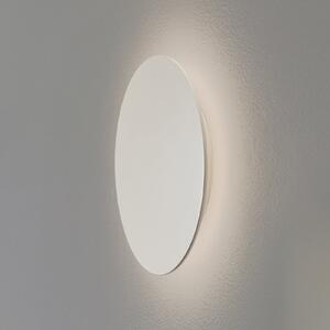 Argon LED stenska svetilka Orios Plus, peščena, kovina, Ø 30 cm, Bež, Dnevna soba / jedilnica, Kovina, Sodobni
