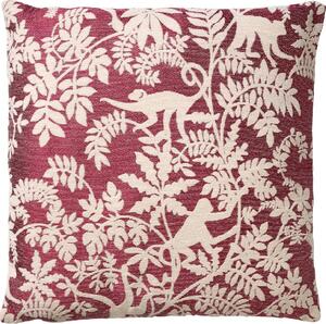 Okrasna prevleka za blazino ABU MERLOT 45x45 cm, vinsko rdeča