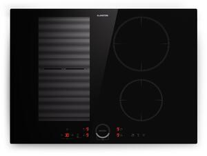 Klarstein Delicatessa 70 Hybrid, vgradna indukcijska plošča, 4 cone, 7000 W, steklokeramika
