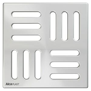 Alcaplast Dizajnerska rešetka 102 x 102 mm (Nerjavno jeklo, Model MPV004)