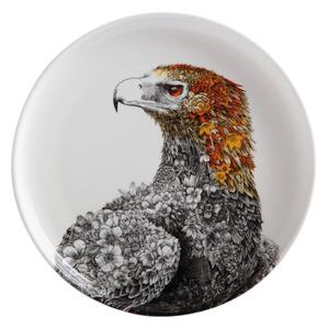 Bel porcelanast krožnik Maxwell & Williams Marini Ferlazzo Eagle, ø 20 cm