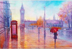 Steklena slika 100x70 cm London – Wallity