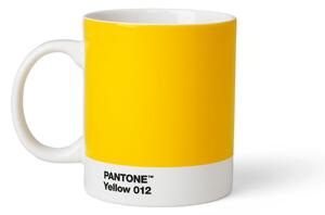 Rumena keramična skodelica 375 ml Yellow 012 – Pantone