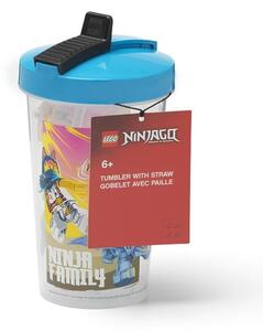 Modra otroška steklenička za vodo 500 ml Ninjago – LEGO®