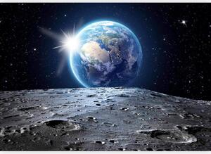 Artgeist Fototapeta View Of The Blue Planet, 250x175cm