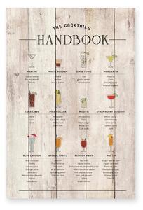 Lesen dekorativni znak 40x60 cm Cocktails Handbook – Really Nice Things