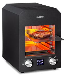 Klarstein Hannibal, visokotemperaturni žar, 2200 W, 850 °C, notranji, črna