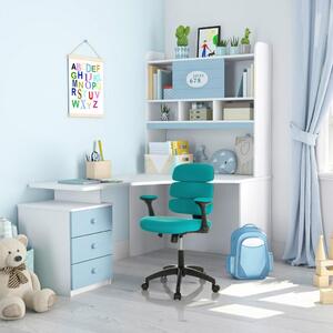 MID.YOU Mladinski Vrtljivi Stol Kid Ergolino B, Modra