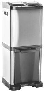 MID.YOU Koš Za Smeti Clean Vii, 32 L, Srebrna