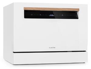 Klarstein Lagoona, pomivalni stroj, EEK F, 1380 W, 6,5 l, 6 kompletov, bel