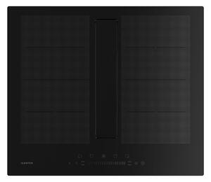 Klarstein Chef-Fusion Down Air System indukcijska kuhalna plošča + napa 60 cm 598 m³/h EEC A