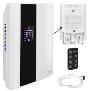 2v1 90W LCD razvlaževalec in čistilec zraka absorber vlage 2L bel