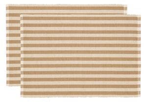 Tekstilni pogrinjek 2 kos 33x48 cm Statement Stripe - Södahl