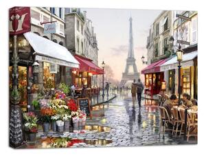 Slika Styler Canvas Watercolor Paris I, 85 x 113 cm