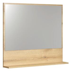 KOPALNIŠKO OGLEDALO, 80/74/14 cm steklo, leseni material