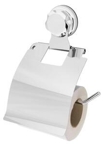 Kovinsko držalo za toaletni papir v srebrni barvi z namestitvijo brez vrtanja Bestlock Bath – Compactor