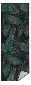 Modrozelen pralen tekač 80x200 cm Midnight Jungle – Mila Home